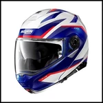 Nolan N100-5 Plus Overland Modular Motorcycle Helmet Blue/white Street Xxl New. Price: $299.95.