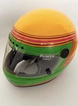 Vintage 1970S Simpson Sports Full Face Race Helmet 71/4" Medium Size Rare Used. Price: $125.00.