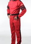 Racequip 110 Series Pyrovatex SFI-1 Racing Single Layer Suit Red Medium Tall New. Price: $149.95.