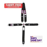 Rjs Safety 1030101, Kit Black 5 Pt Harness System Q/r Bk Roll Bar 3INSUB Perform New. Price: $263.44.