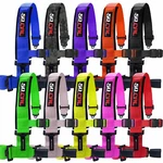 Racing Harness 4 Point Seat Belt 2 & 3 Sxs Off Road Push Button New. Price: $107.99.
