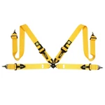 Momo Automotive Accessories Corsa 4-POINT Harness, Yellow, Camlock, Fia Approved New. Price: $399.00.