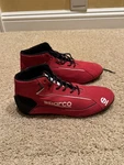 Brand New Sparco Slalom + Red Driving Road Racing Shoes 6.5 39 Fia Boot Hpde. Price: $120.00.