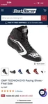 Omp Tecnica Evo Racing Shoes 12US 46EU Used. Price: $95.00.