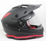 Size Medium Moto Guzzi Adventure Full Face Helmet Matte Black And Red Used. Price: $299.93.