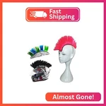 Hhongjm Helmet Motorcycle Mohawk Synthetic Wigs For Bicycle/almost New. Price: $20.56.