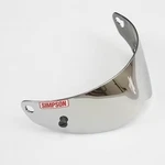 Simpson Racing Replacement Super Bandit Helmet Shields Mirror Silver 89406A New. Price: $79.70.