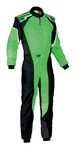 Omp KS-3 Suit Green Go Kart Racing Coverall Cik Layers Neu. Price: $255.27.