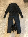 Sparco SFI-20 Full Fire Racing Suit. Barely Used Size 52/9. Price: $2000.00.