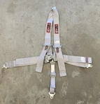 Rjs Racing 5 Point Harness Latch And Link Seat Belt Sfi 2 Years Used. Price: $40.00.