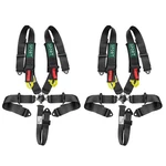 Racing Harness 5 Point Sfi Black Heavy Duty Shoulder Pads Bestzheyu 2PCS New. Price: $179.99.