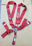 Simpson 5 Point Camlock Harness, Red Used. Price: $100.00.