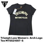 Triumph Womens Ladies Luss Tee - Black Motorcycle Apparel New. Price: $19.79.