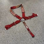 Simpson Racing Harness - Red Camlock Sfi 16.1 Used. Price: $29.99.