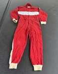 Vintage Racequip Racing Suit Flame Resistant Sfi Auto Coveralls 90S Red Used. Price: $98.99.