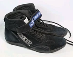 Sparco Race Driving Shoe High-top Sfi Size 12.5 Black Used. Price: $75.00.