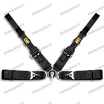 4 Point Black Camlock Quick Release Car Seat Belt Harness F Omp Racing Universal New. Price: $108.88.