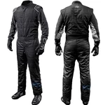 K1 Inspired Racing Suit Set Quilted Black Karting Matching Flex Grip New. Price: $129.00.