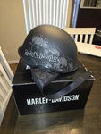 Harley Davidson Motorcycle Helmet HD-B02 Size Medium New. Price: $100.00.