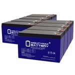 Mighty Max 12V 7AH Gel F1 Battery Compatible With O2COOL 10 In Fan - 8 Pack New. Price: $149.99.