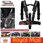 Kyostar 2" Latch&link Utv 5 Point Safety Harness Set Heavy Duty Shoulder Pads Uk New. Price: $74.19.