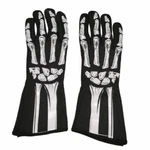 Rjs Safety Products 600090168 Skeleton Racing Gloves - Black/white; Small New. Price: $155.56.