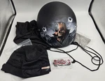 Daytona Biker Helmets Half Skull Cap Motorcycle Dot Size 2XS Come Get 'em New. Price: $59.96.