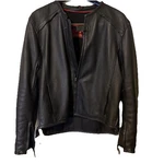 First Racing Division Of Manufacturing Co Black Motor Cycle Leather Jacket Pre-owned. Price: $65.00.