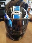 Thh Onell M2000 TS-40PC Helmet Blue/black Size Pre-owned. Price: $39.99.