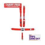 Rjs Safety 1142204, Kit Red Harness System 5 Pt Hans Shoulder Ind Wrap Perfo New. Price: $165.12.