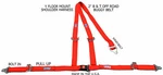 Rjs Racing 2" Buggy Off Road Seat Belt 3 Point B&t Harness Red 50521-4 4000504 New. Price: $94.59.