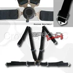 Nrg Seat Belt 4 Point Safety Harness Kit Cam Lock Black New. Price: $86.31.