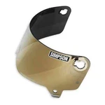 Simpson Safety 89206MA Helmet Shield - Gold Mirror, Outlaw Bandit 283 Model New. Price: $57.80.