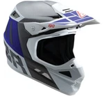 New Answer Racing AR7 Hyper Carbon Helmet, White/reflex Blue, Medium, 447152. Price: $399.95.