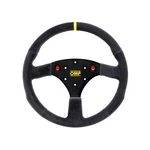 Omp Alu Steering Wheel 320MM Black Suede Spokes Side Buttons New. Price: $356.95.