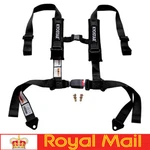 Kyostar Heavy Duty 2'' 4 Point Racing Safety Harness Shoulder Pads Seat Belt Uk New. Price: $80.55.