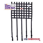 Racequip 825005RQP, One Black Polypropylene Window Net 18INX24IN W/ Strap Mounts. Price: $97.41.
