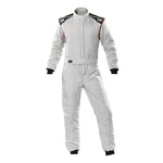 Omp First Fia Race Rally Lightweight Suit Silver Overall Fire Retardant New. Price: $519.51.