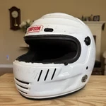 Vintage 1996 Simpson Speedway Shark Auto Racing Helmet SA95 Nascar Indycar F1 Used. Price: $350.00.