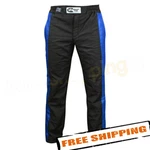 K1 Racegear 22-SPT-NB-XL X-large Black/blue Nomex Sportsman Driving Pants New. Price: $265.00.