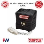 Simpson Racing Air Boss Parachute Packs Nomex - Black 10 Ft. #42045 New. Price: $138.93.