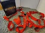 Omp DA0-0204-B02-071 Racing First 3/2 Harness Red Used. Price: $199.99.