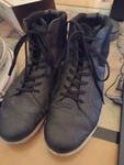 Men Shoes Size 14 Black High Tops Motorcycle Pre-owned. Price: $48.88.