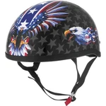 Skid Lid Original Usa Flame Eagle Helmet (x-large) (black) New. Price: $86.35.