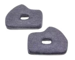 Impact Racing Cheek Pad - Thin Nomex Black Various Helmets Pair New. Price: $62.64.